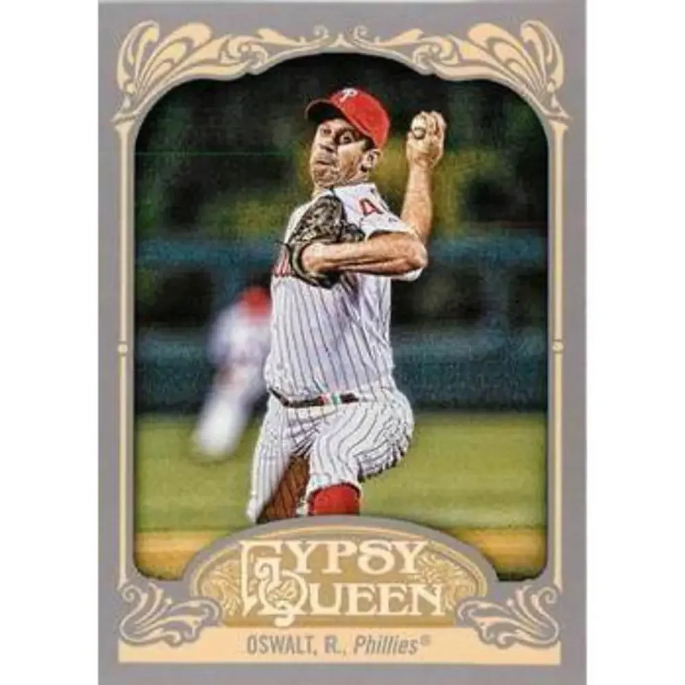2012 Topps Gypsy Queen Roy Oswalt # 141a Philadelphia Phillies